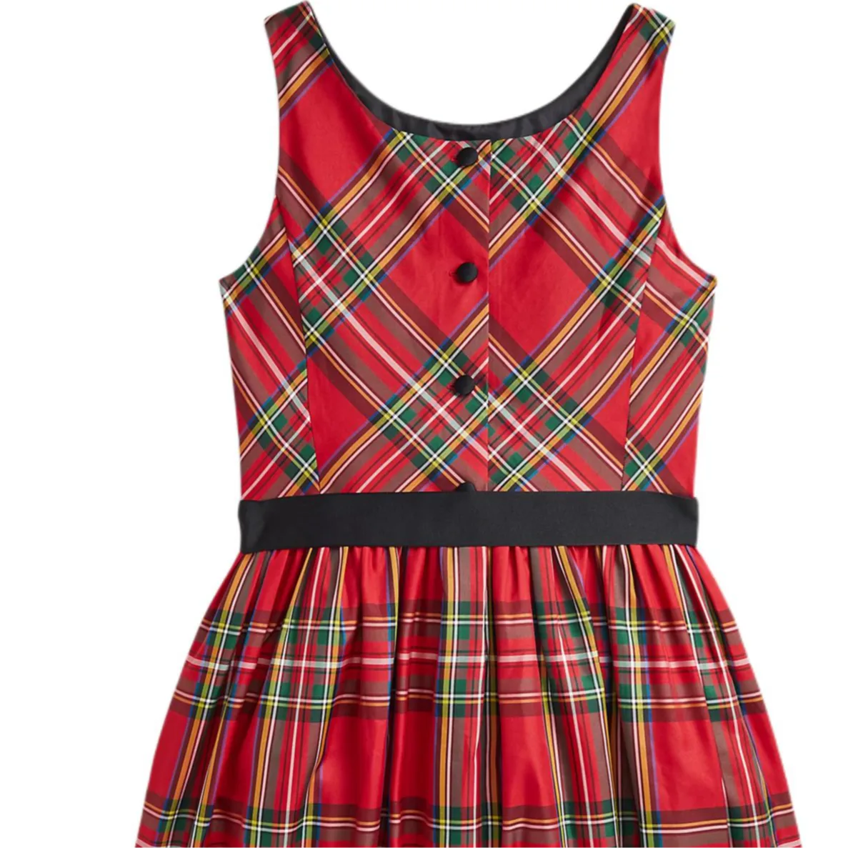 Платье для подростков Polo Ralph Lauren, Red Black Multicolor — фото 3