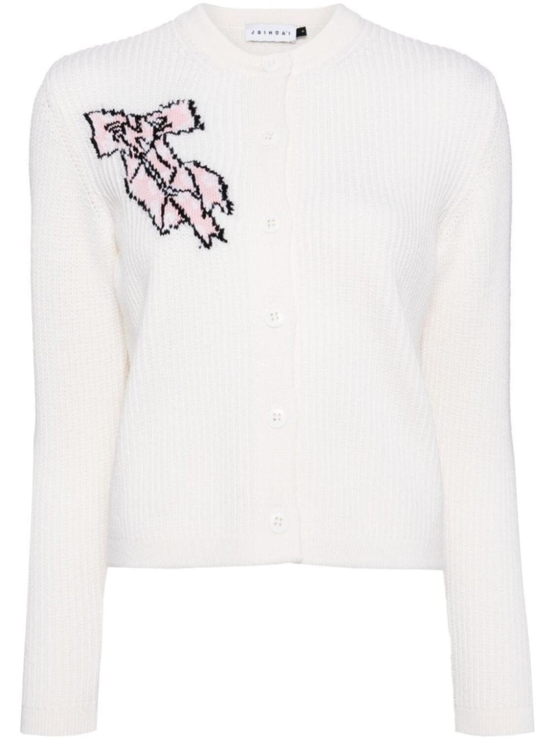 

Joshua Sanders кардиган с вышивкой, нейтральный цвет