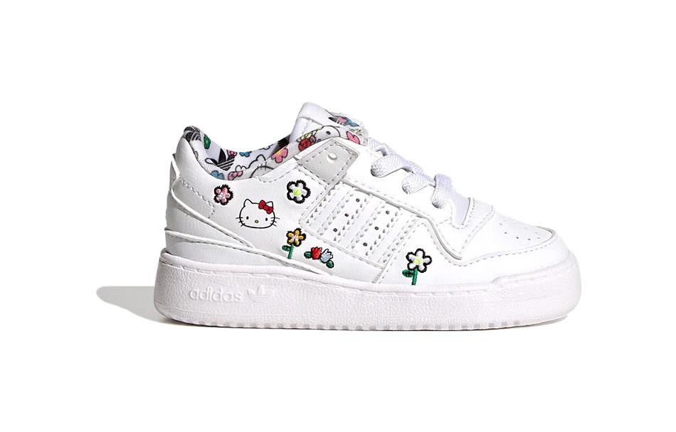 Кроссовки Hello Kitty X adidas Toddler Shoes TD Low-top White, белый — фото 2