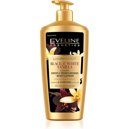 

Luxury Expert Black & White Vanilla Роскошный увлажняющий крем для тела для женщин 350 мл, Eveline Cosmetics