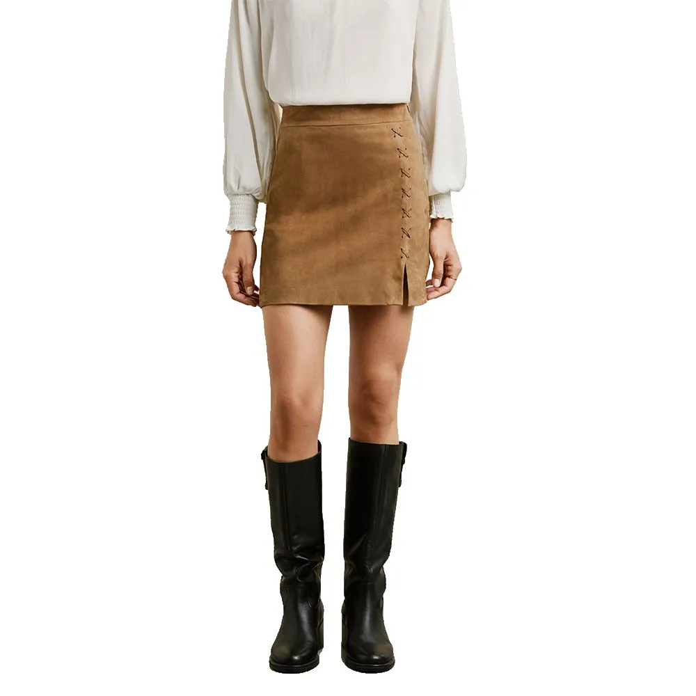 

Юбка Pepe Jeans Sonna short, коричневый