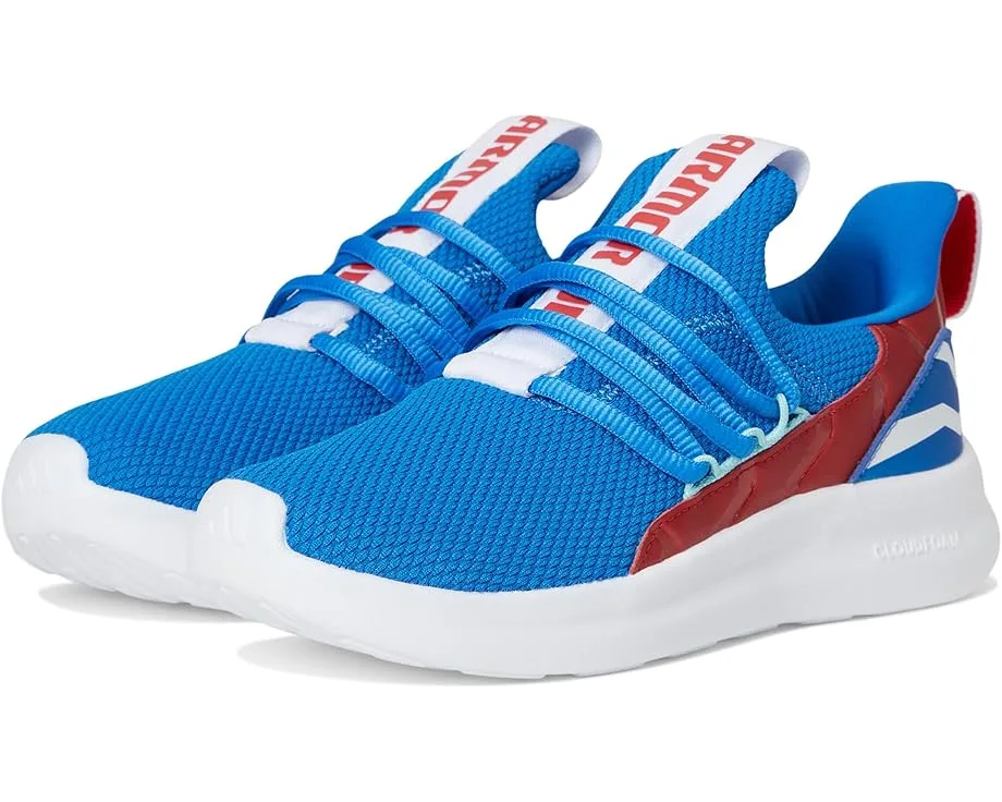 Кроссовки Adidas Kids Marvel Lite Racer Adapt 7.0 Shoes (Little Kid/Big Kid), Bright Royal/White/Pure Ruby
