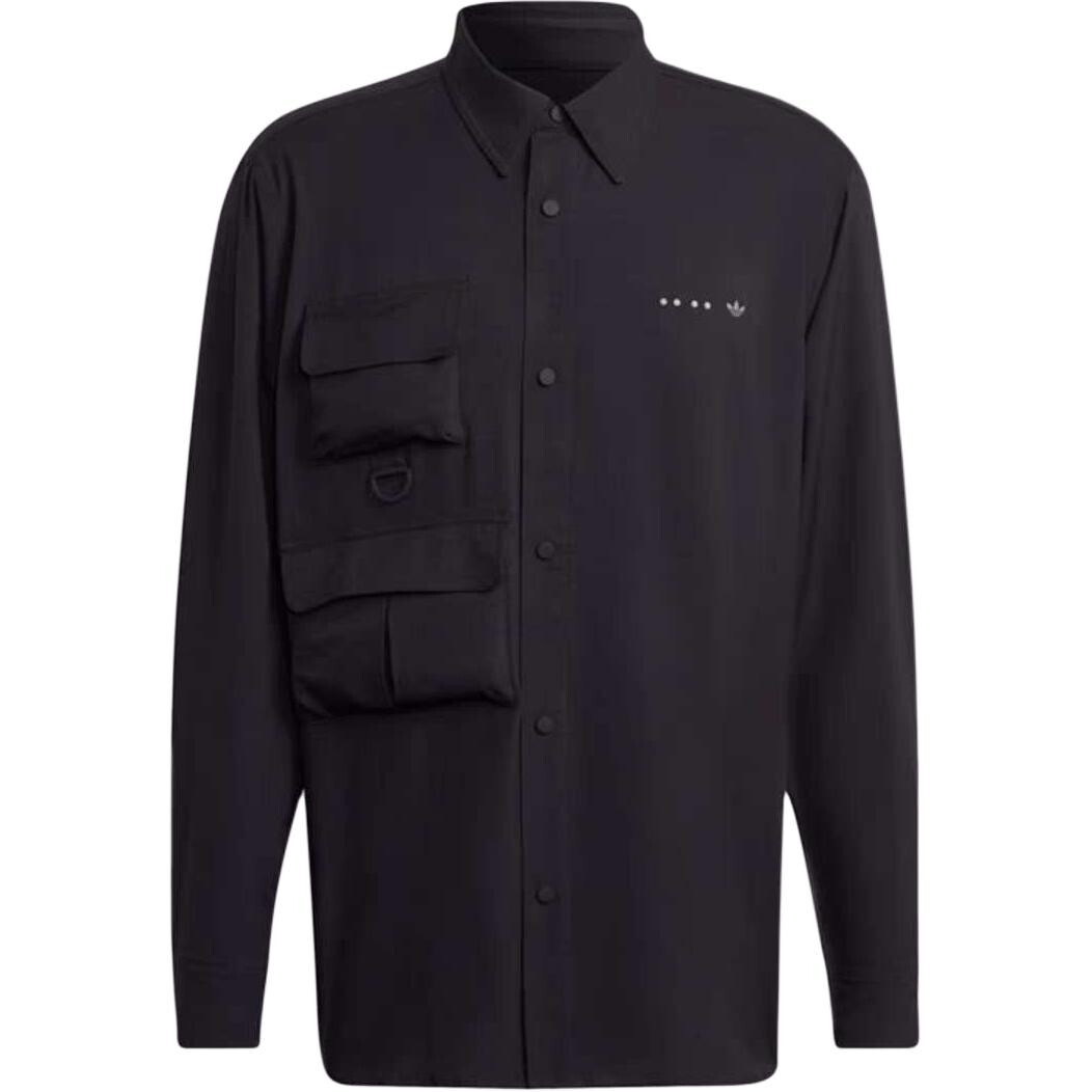 

Рубашка мужская HK2765/черная Adidas Originals, черный