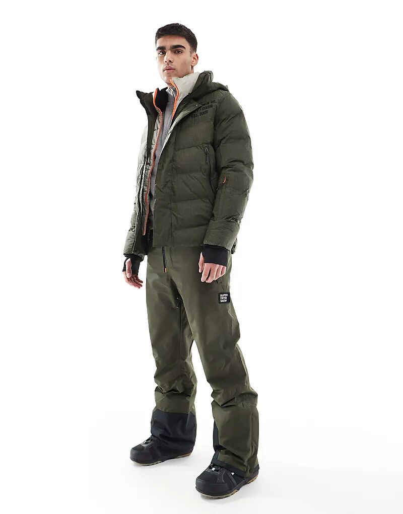 

Горнолыжные брюки Superdry Freestyle Core цвета армейского хаки