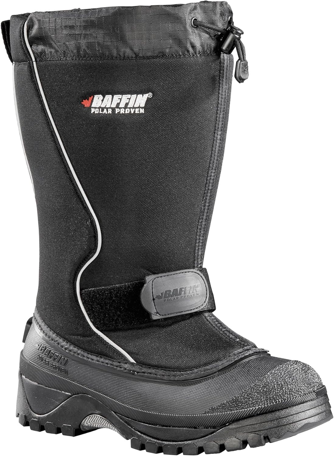 

Мужские утепленные водонепроницаемые легкие зимние ботинки Baffin TUNDRA для экстремальных погодных условий, снегоступинга и зимней рыбалки на льду, черный