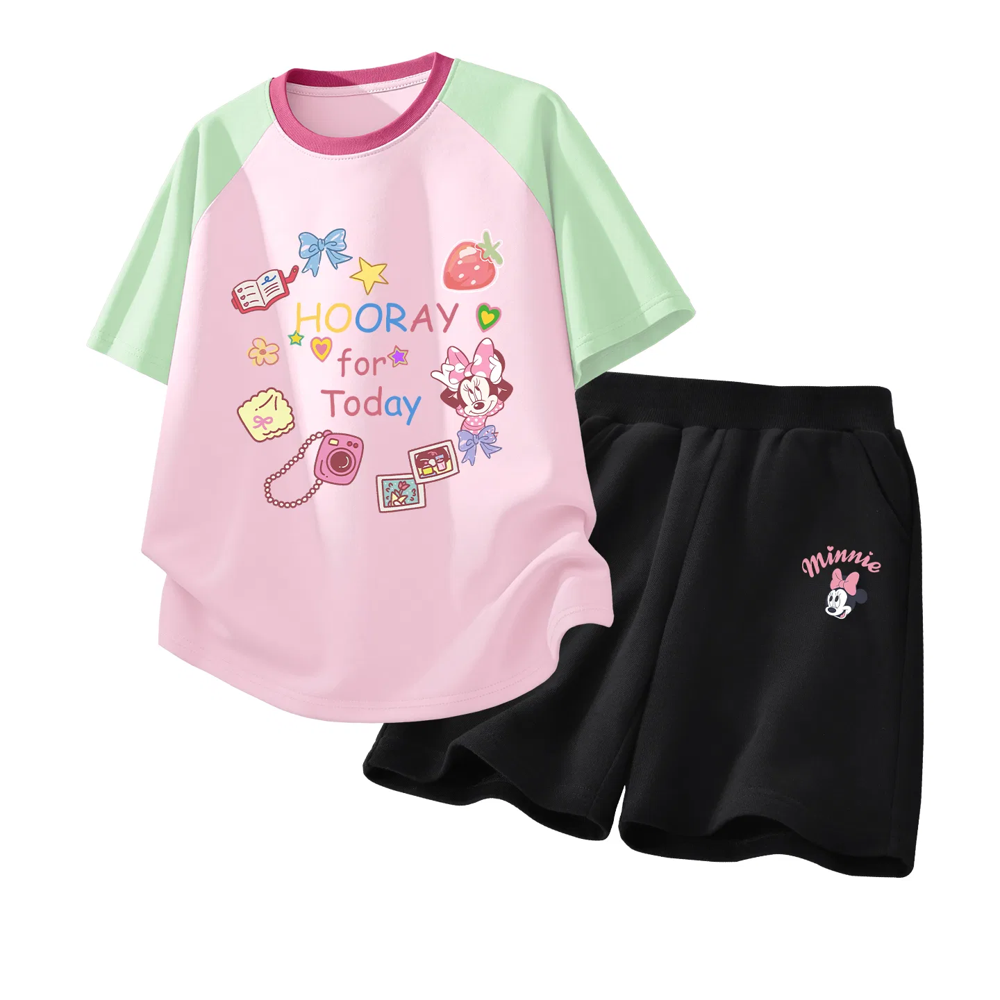 Спортивный костюм детский Disney Diversity Green Pink