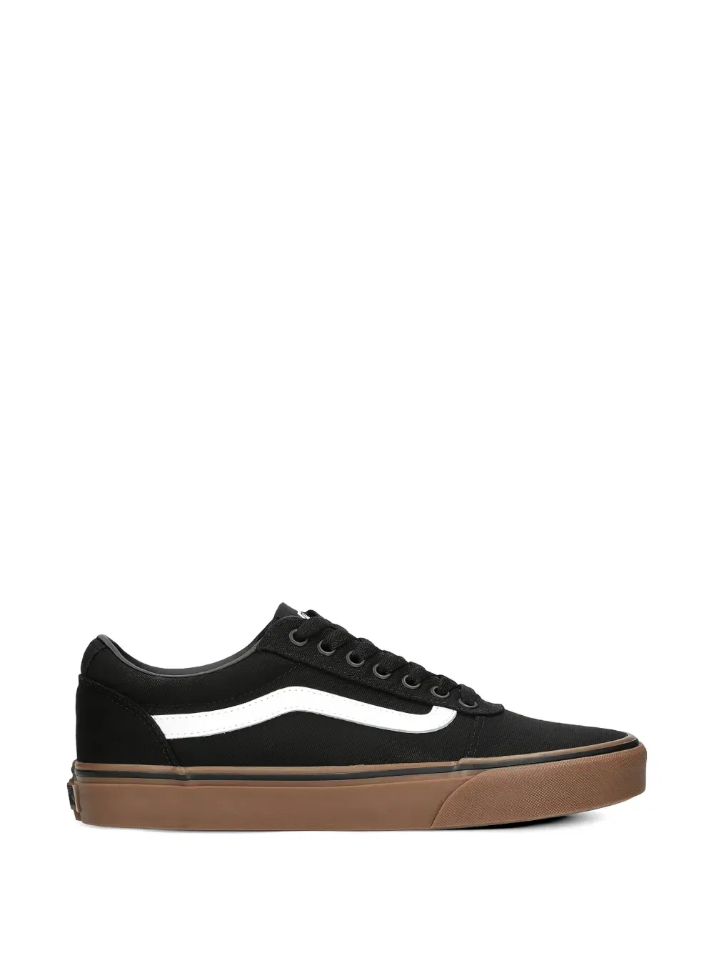 Кроссовки в полоску на шнуровке Vans, черный