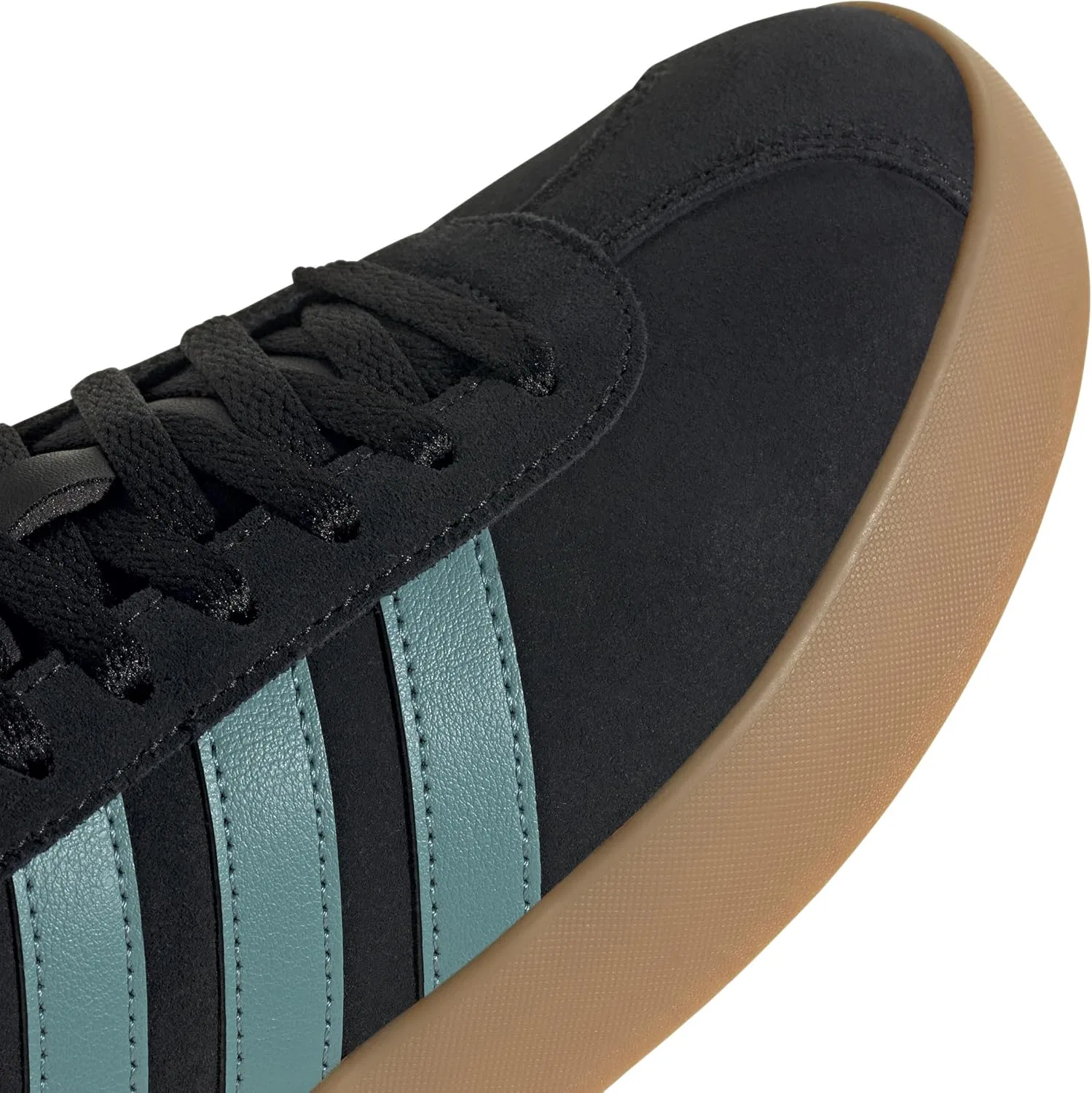 Кроссовки мужские adidas VL Court 3.0, Black/Powder Teal/Silver Metallic — фото 4