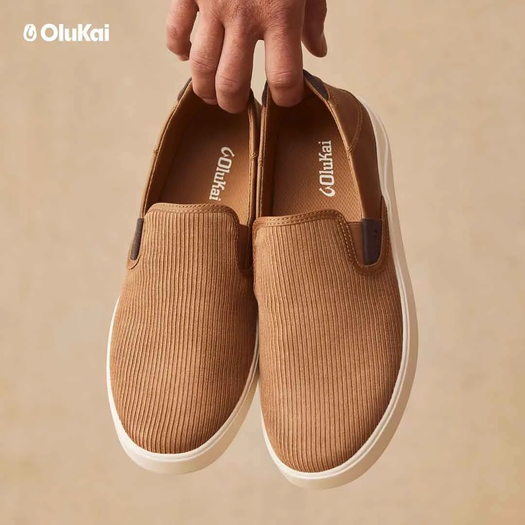 Мужские слипоны OLUKAI Lae'ahi Kapa, легкие и дышащие обувь для любой погоды, с мягкой пяткой и комфортной посадкой — фото 3