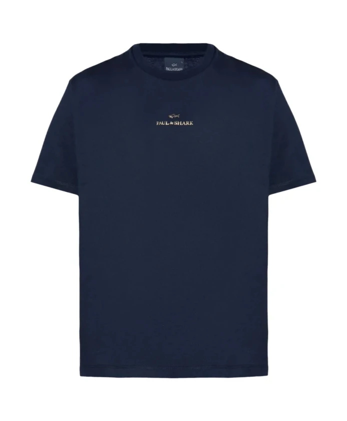 

Хлопковая футболка Paul & Shark, синий