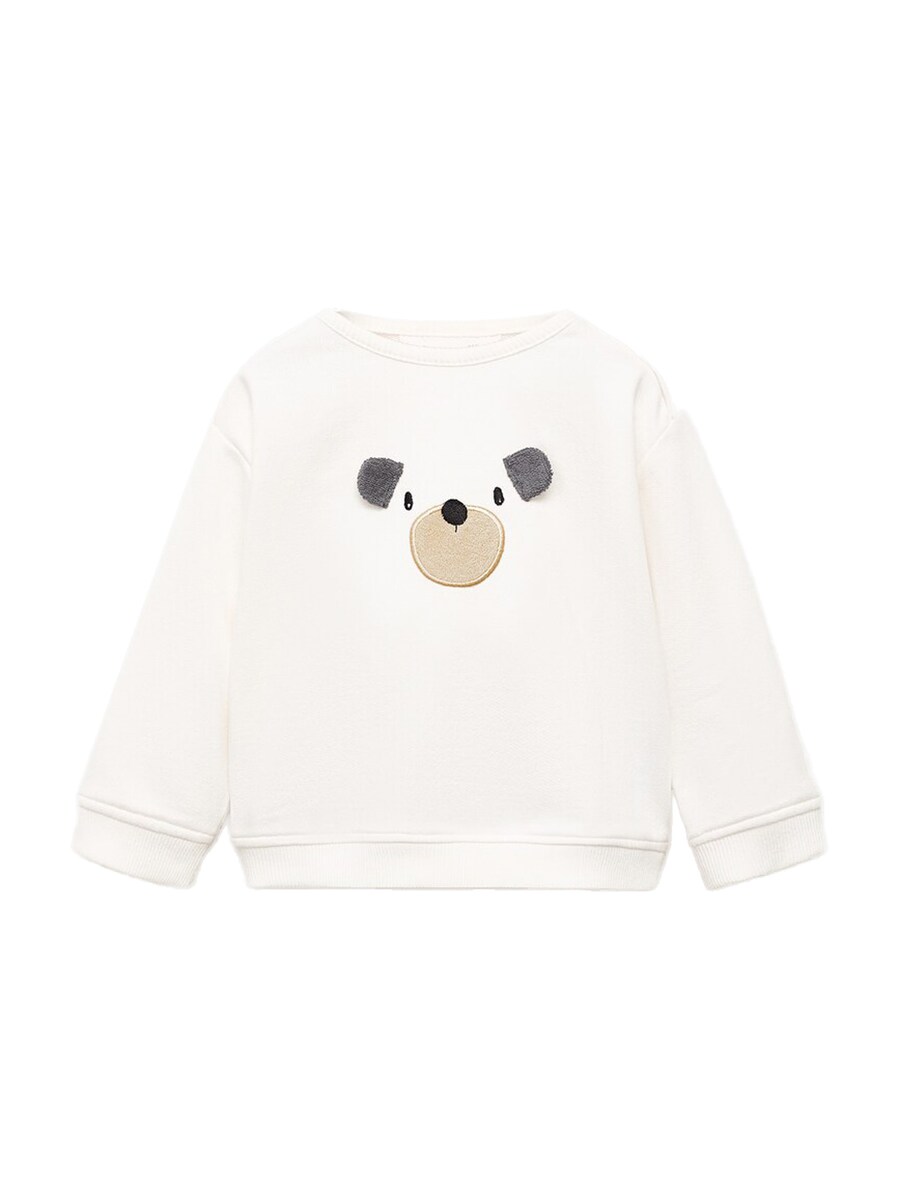 

Толстовка MANGO KIDS BEARS, Off white