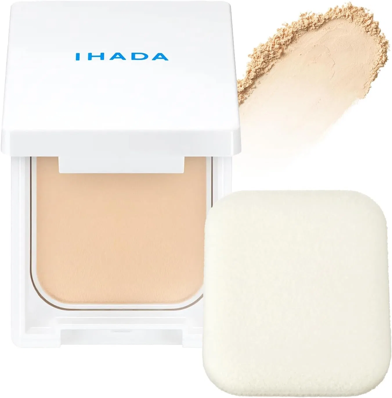 Солнцезащитный тональный крем и пудра Ihada для лица, Clear Beige, 30 мл + 9 г — фото 4