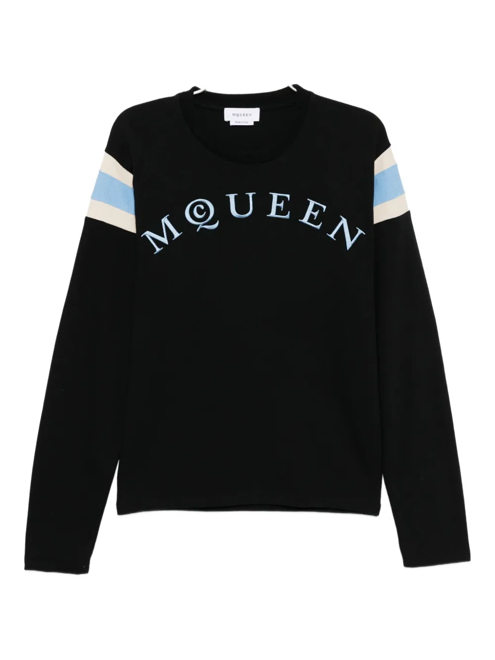 

Толстовка с вышитым логотипом Alexander McQueen, черный