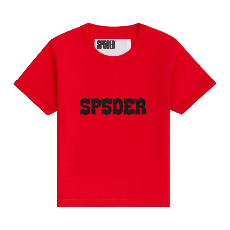 

Футболка Sp5der Western Logo Baby Tee 'Red', красный
