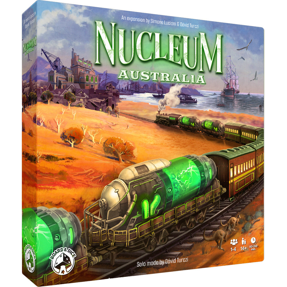 

Настольная игра Board and Dice Nucleum: Australia Expansion