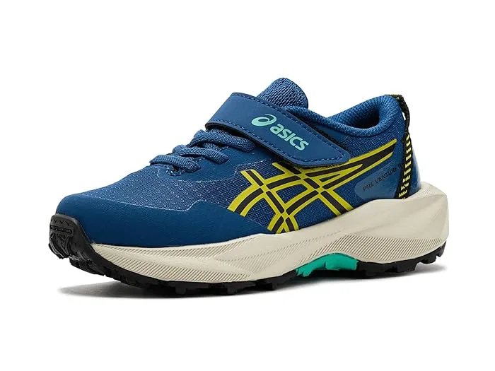 Кроссовки на шнуровке Pre Venture 11 ASICS Kids, Twilight Blue/Cacti
