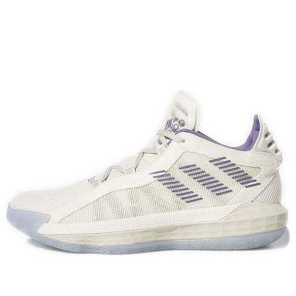 

Кроссовки dame 6 'weber state' Adidas, белый