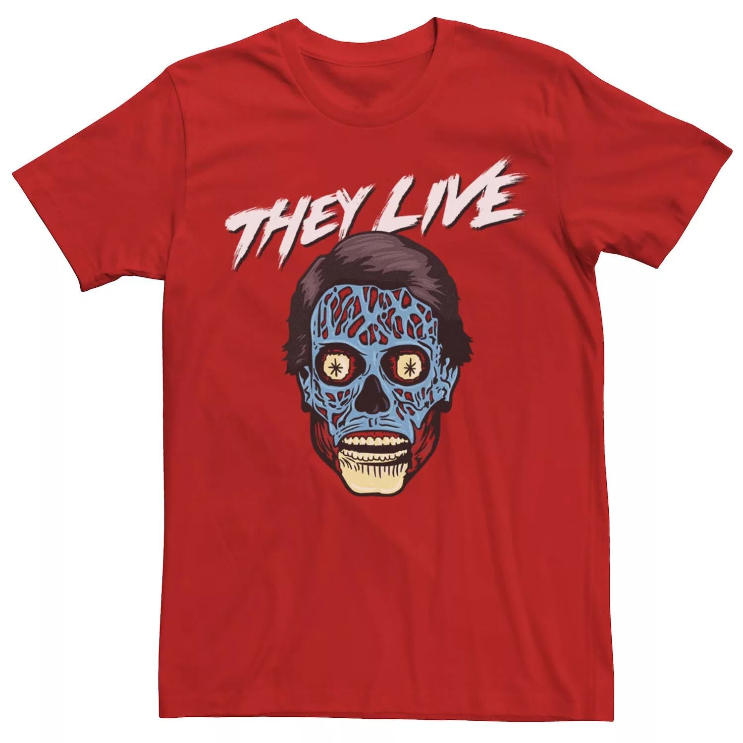 

Мужская футболка They Live Zombie, Красная Licensed Character, красный