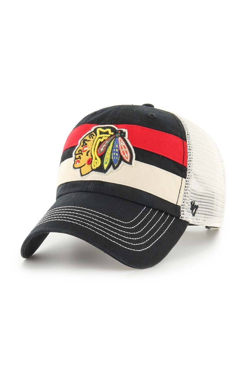 

Бейсбольная кепка 47 бренда NHL Chicago Blackhawks 47 Brand, черный