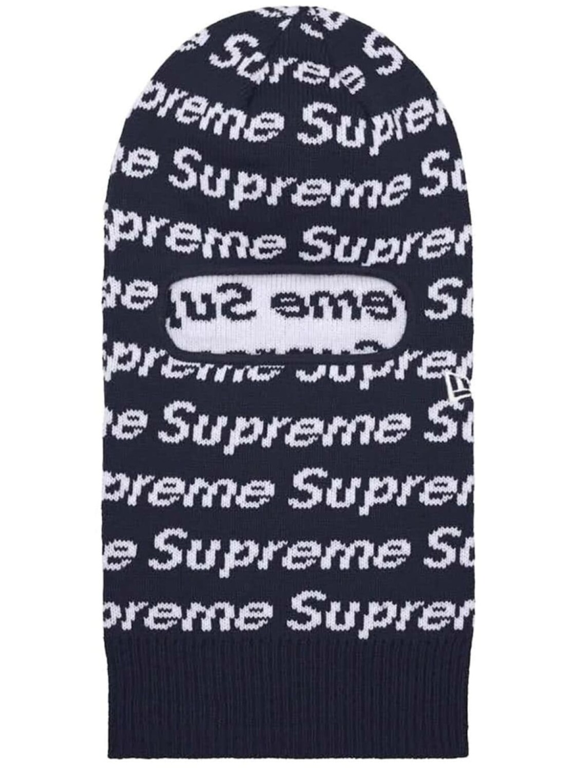 

Supreme балаклава Repeat из коллаборации с New Era, синий