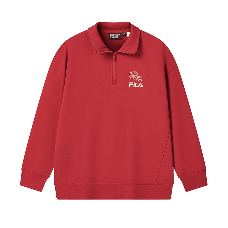 

Оригинальный свитшот Unisex FILA, красный