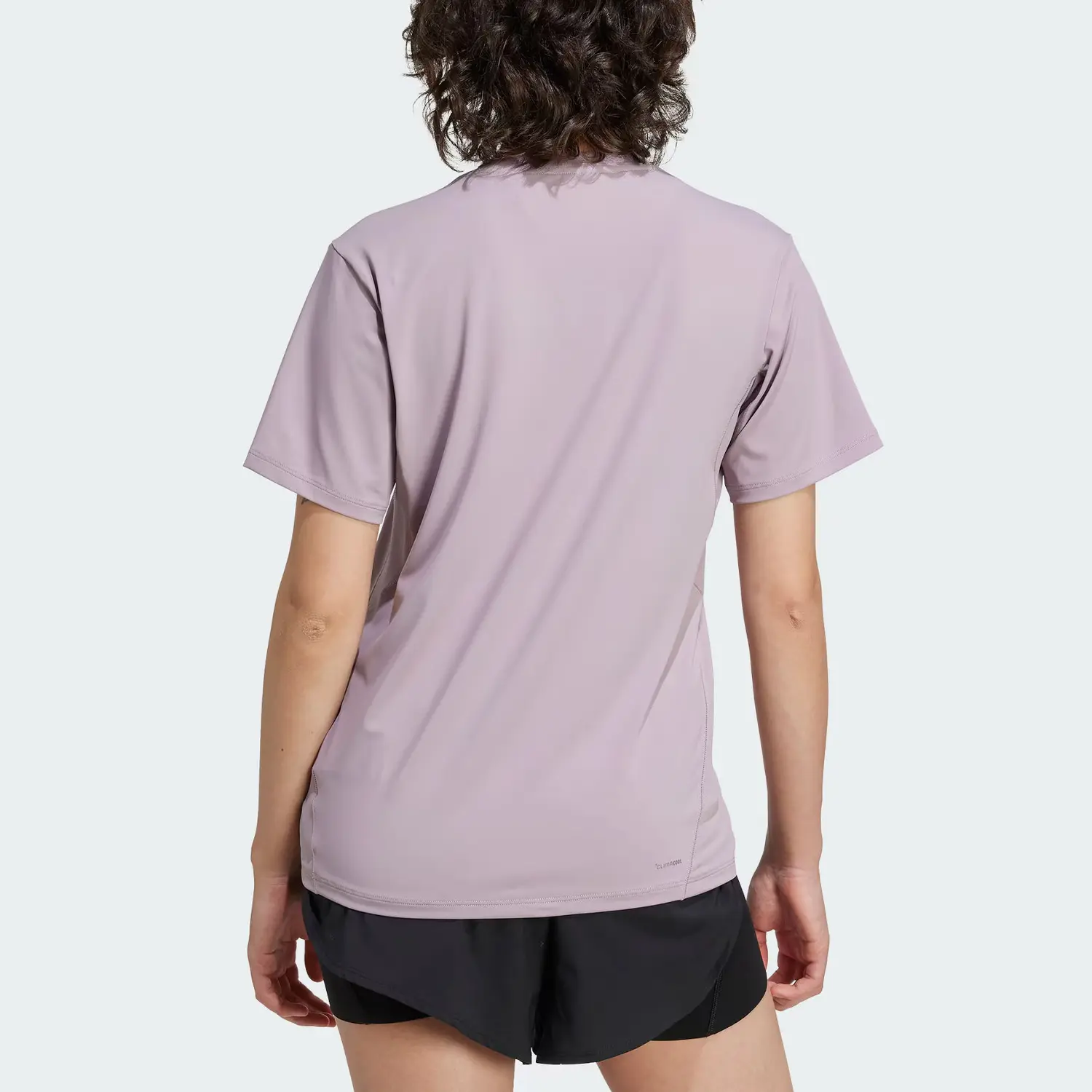 Футболка Climacool SS25 женская Adidas, мягкий фиолетовый — фото 4