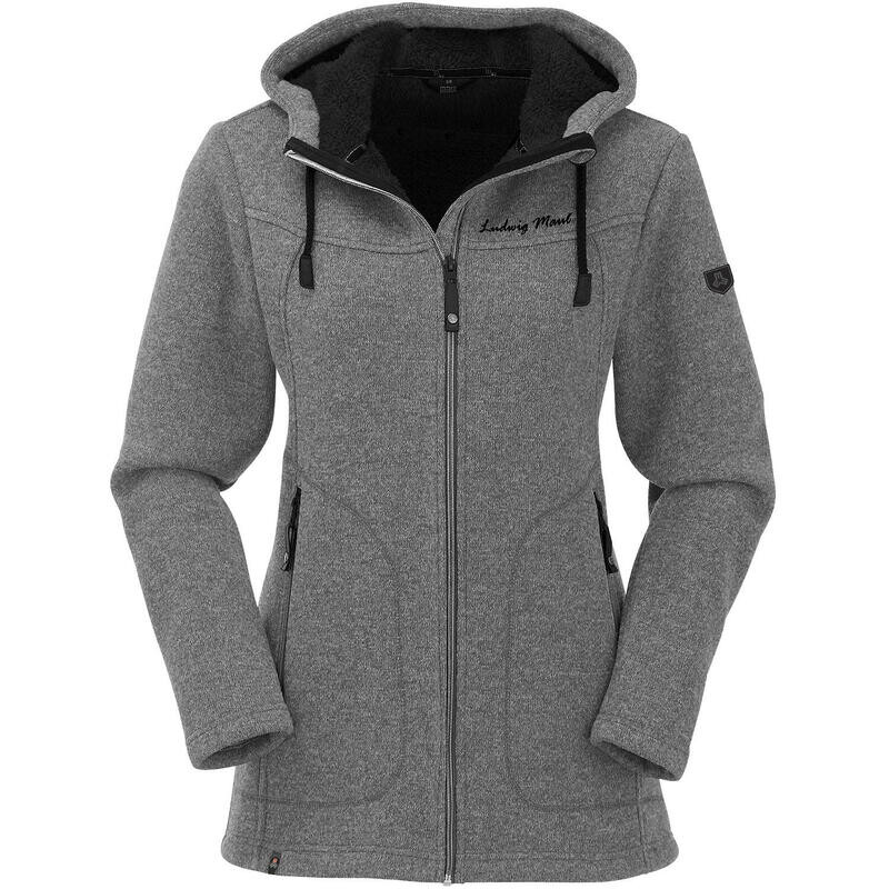 

Куртка флисовая Maul Sport, серый/черный