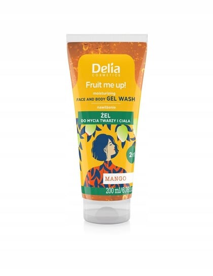

Гель для умывания, манго, 200 мл Delia, Fruit Me Up!