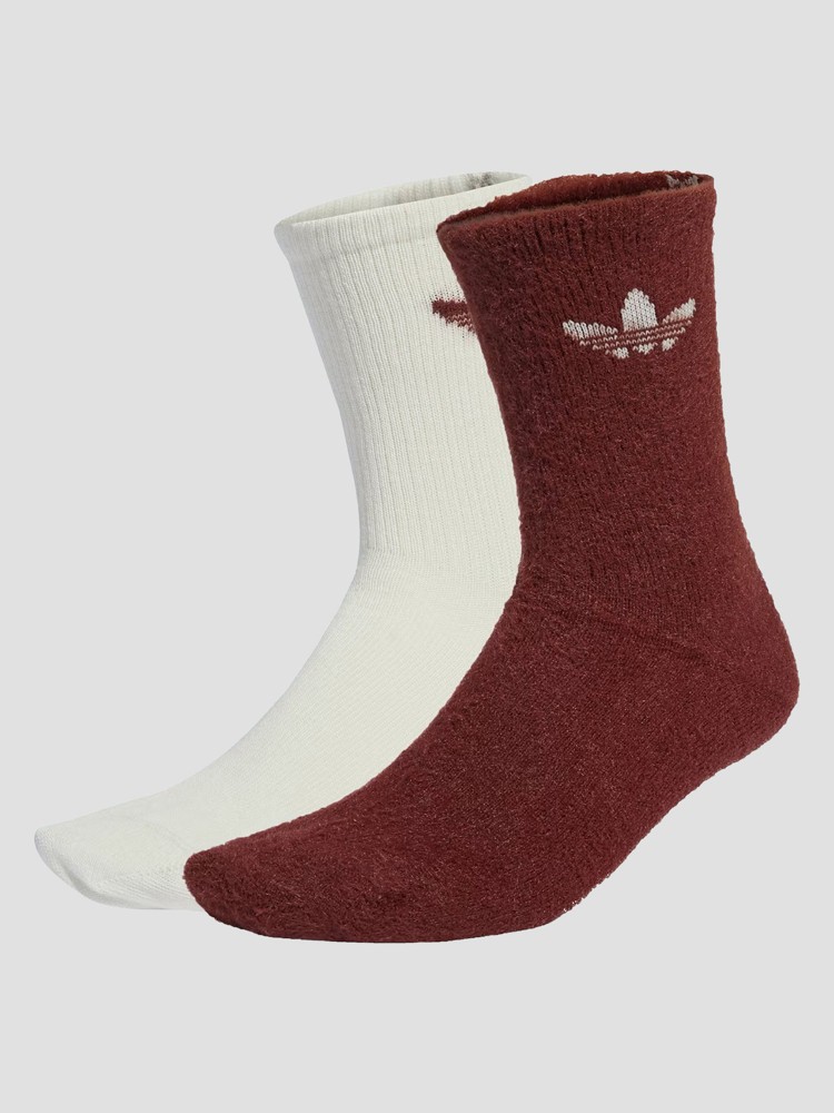 

Носки adidas Originals Fluffy Cr S 2P Socken, foxbrn/owhite