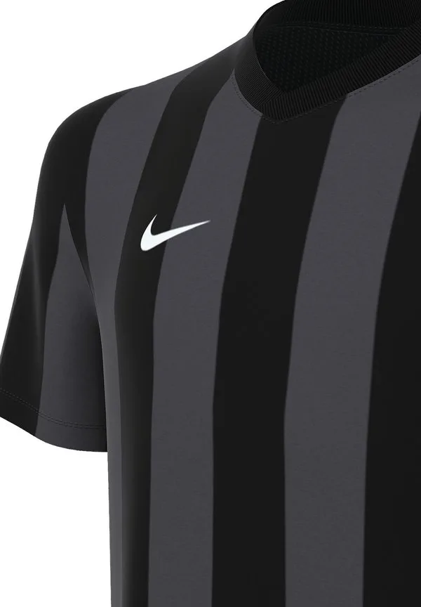 Полосатая спортивная футболка division v по футболу Nike Performance, Schwarzgrau — фото 3