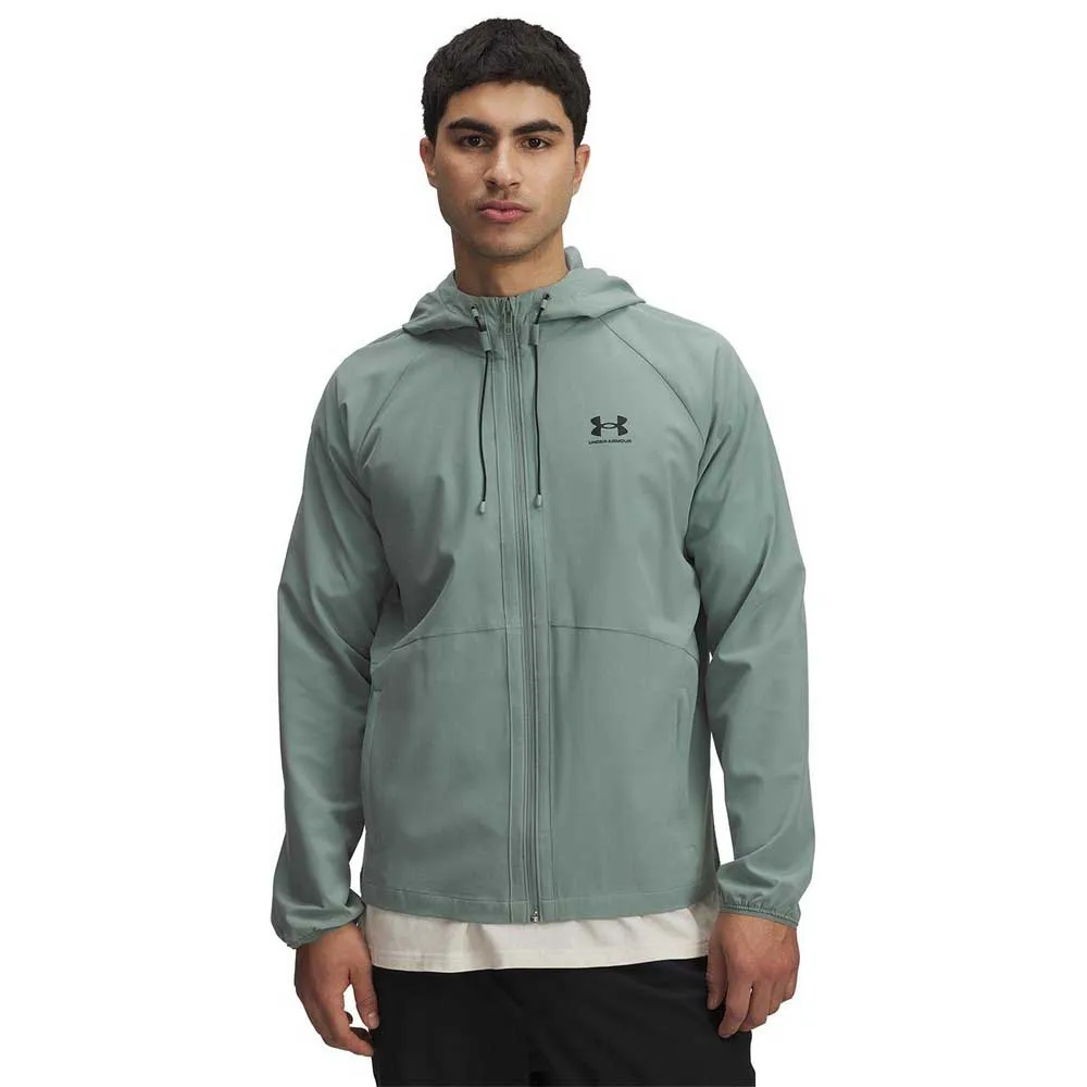

Ветровка Under Armour Stretch Woven, зеленый