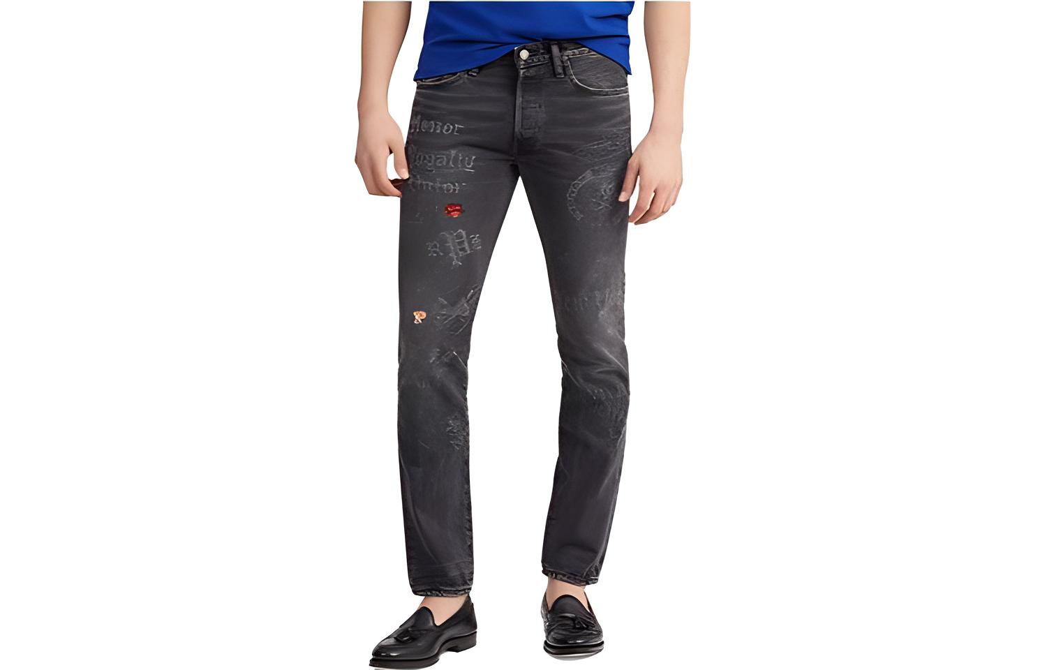 

Джинсы мужские серые Polo Ralph Lauren, серый