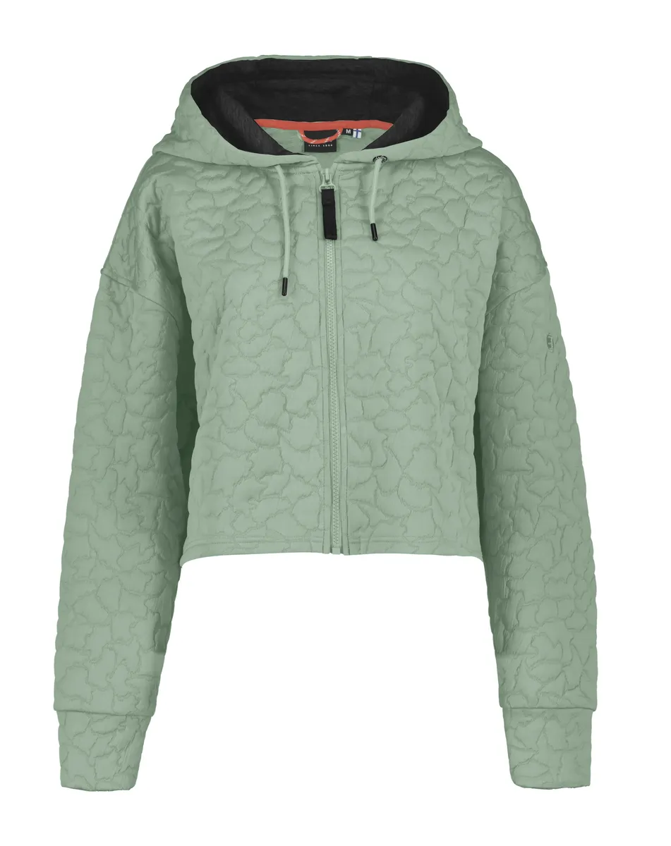 

Кардиган Icepeak с капюшоном "D FLEECE JACKE ABBOTTA", зеленый