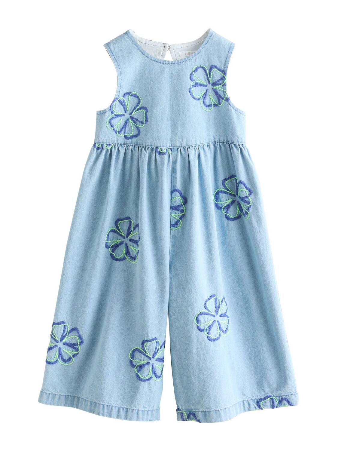 

Next Комбинезон в синем дениме, темно-синий