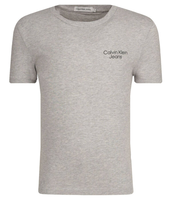 

Футболка Calvin Klein Jeans с короткими рукавами, серый