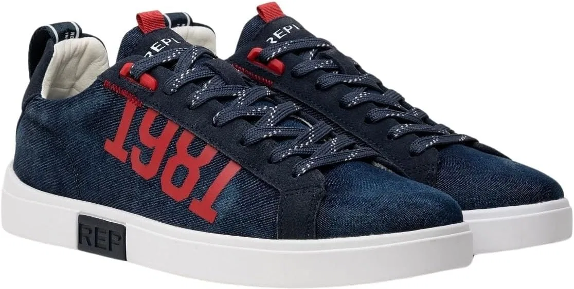 Кроссовки Replay Herren Gmz3p .000.c0023tSneaker, 290 Navy Red