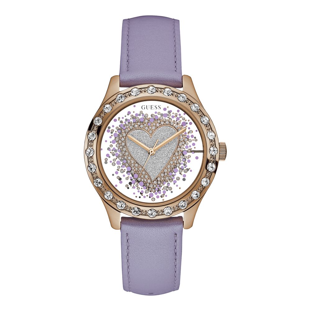 

Часы из фиолетового полиэтилена GUESS