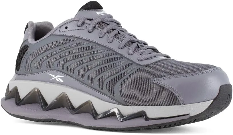 Мужские кроссовки Reebok Work Zig Elusion Heritage, серый