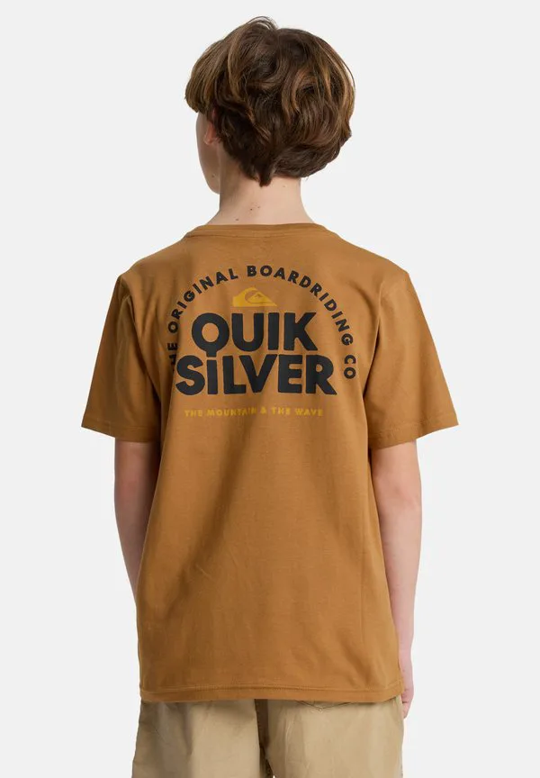 Футболка с принтом "fundamental ride" Quiksilver, Cmk — фото 2