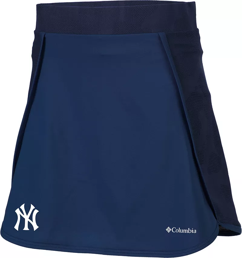 

Женская юбка Columbia New York Yankees Omni-Wick Up Next, темно-синий