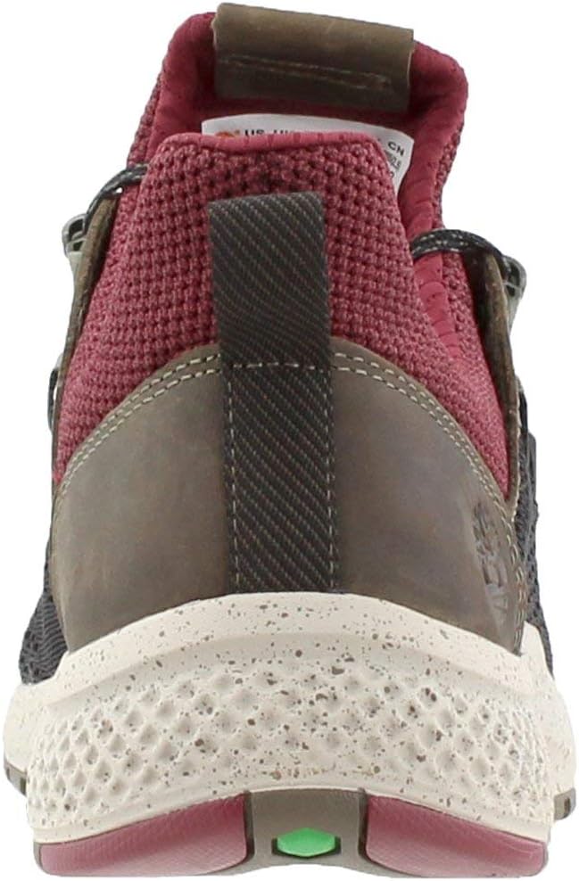 Кроссовки Timberland Flyroam Trail Mixed-Media для мужчин, Black/Burgundy Fabric — фото 3