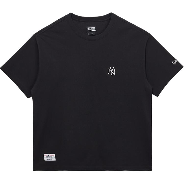 

New Era Футболка унисекс черная, Черный, New Era Футболка унисекс черная