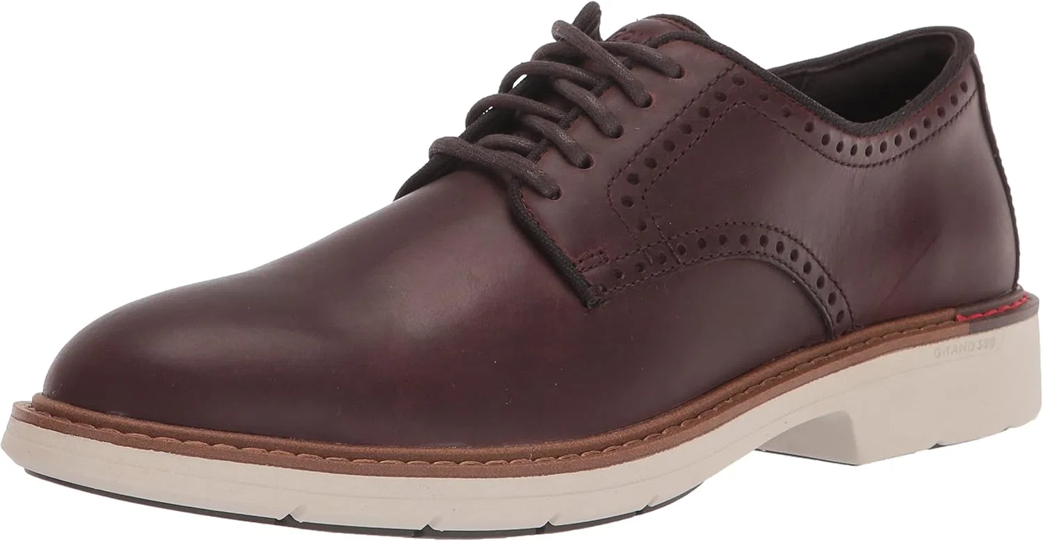 Мужские классические оксфорды Cole Haan с гладким носком, Dark Coffee