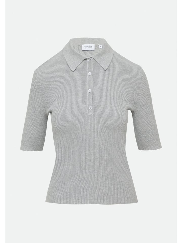 

Вязаный свитер цвета 90W3_светло-серый comma