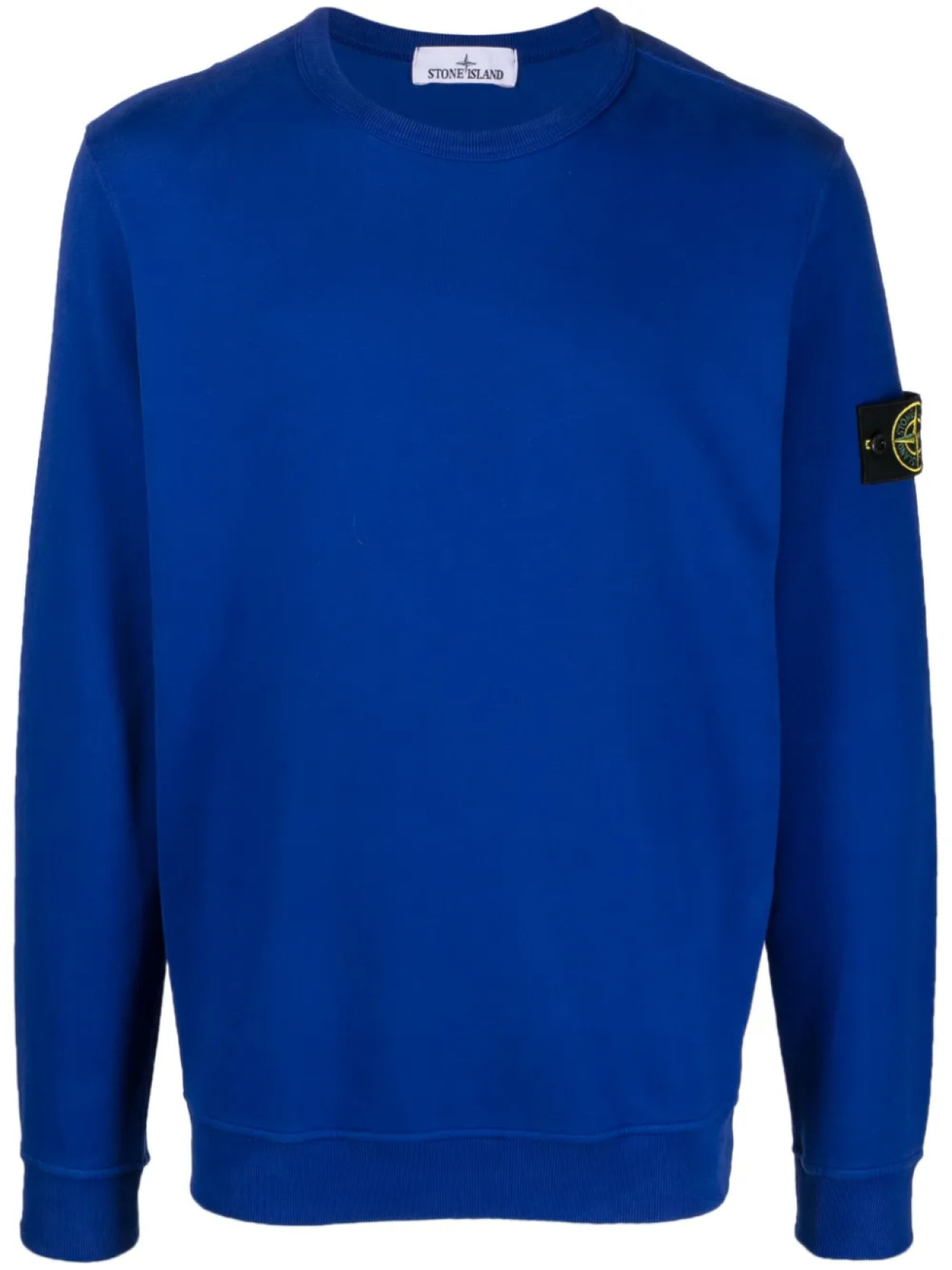 

Stone Island толстовка с нашивкой Compass, синий