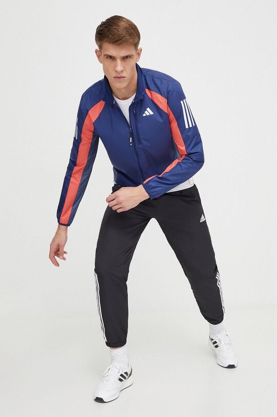 

Приобретите ветровку Run adidas Performance, темно-синий