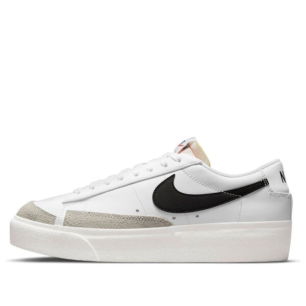 Кроссовки блейзер низкая платформа Nike, белый