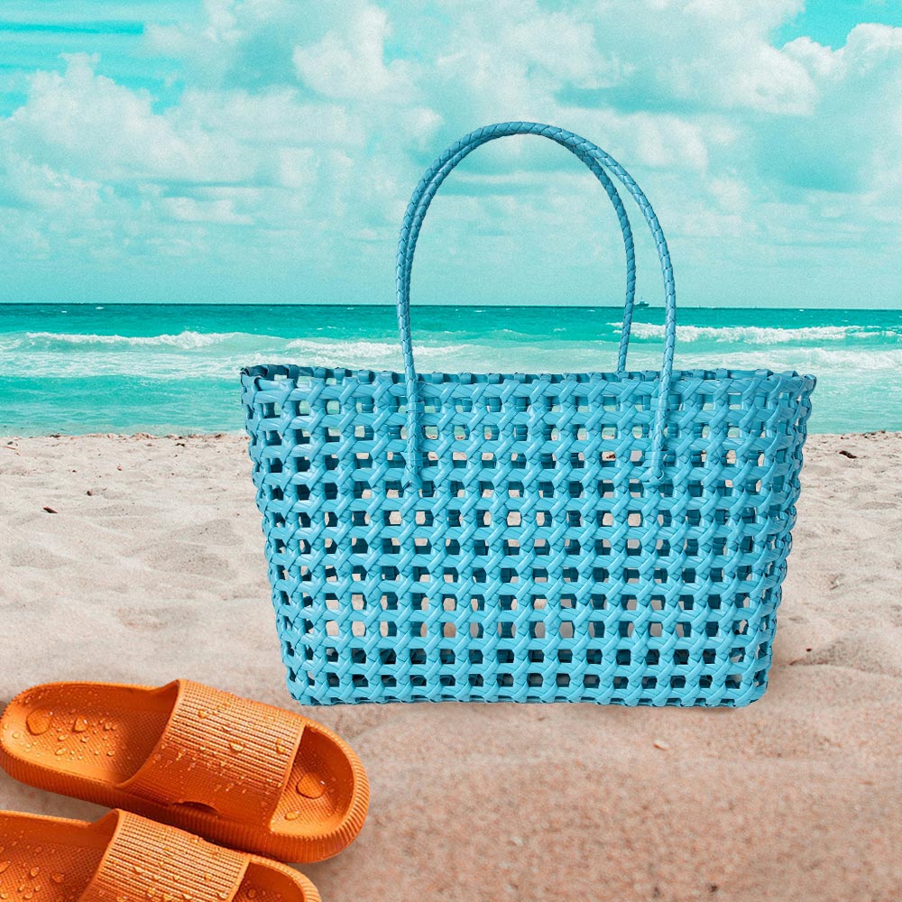 

Желейная сумка-тубус через плечо FASHNZFAB, Turquoise