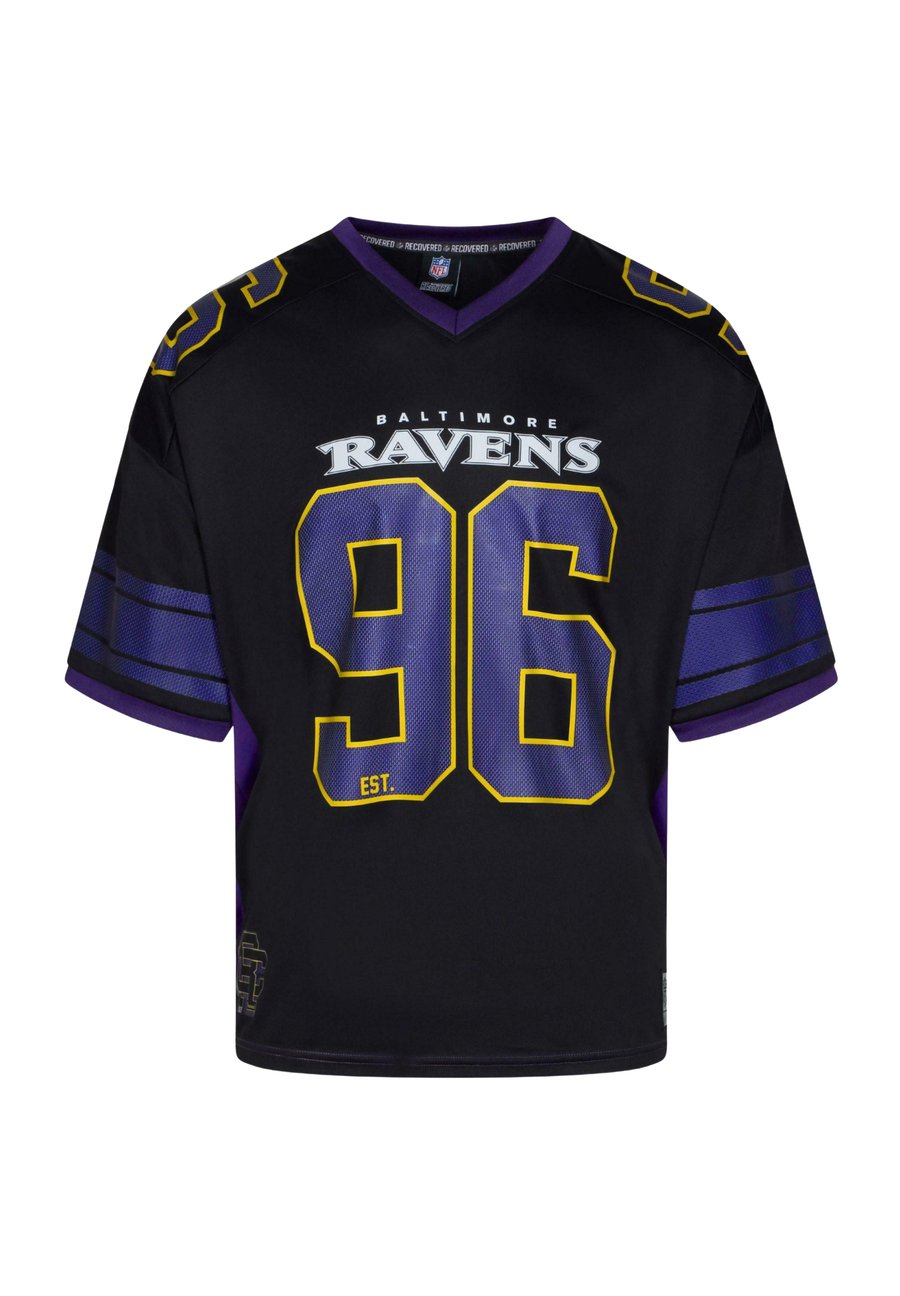 

Футболка Re:Covered BALTIMORE RAVENS NFL OVERSIZED, Schwarz/Black
