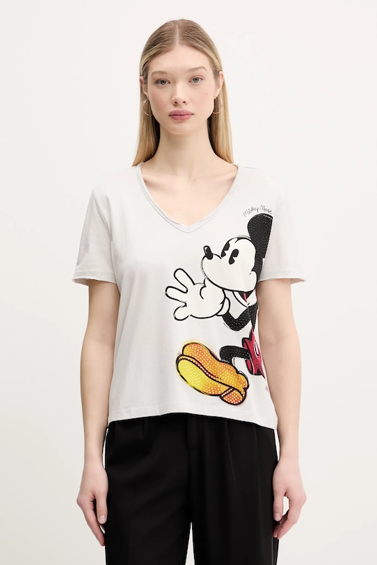 

Футболка хлопковая MICKEY JOKER Desigual, серый
